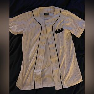Batman baseball button up